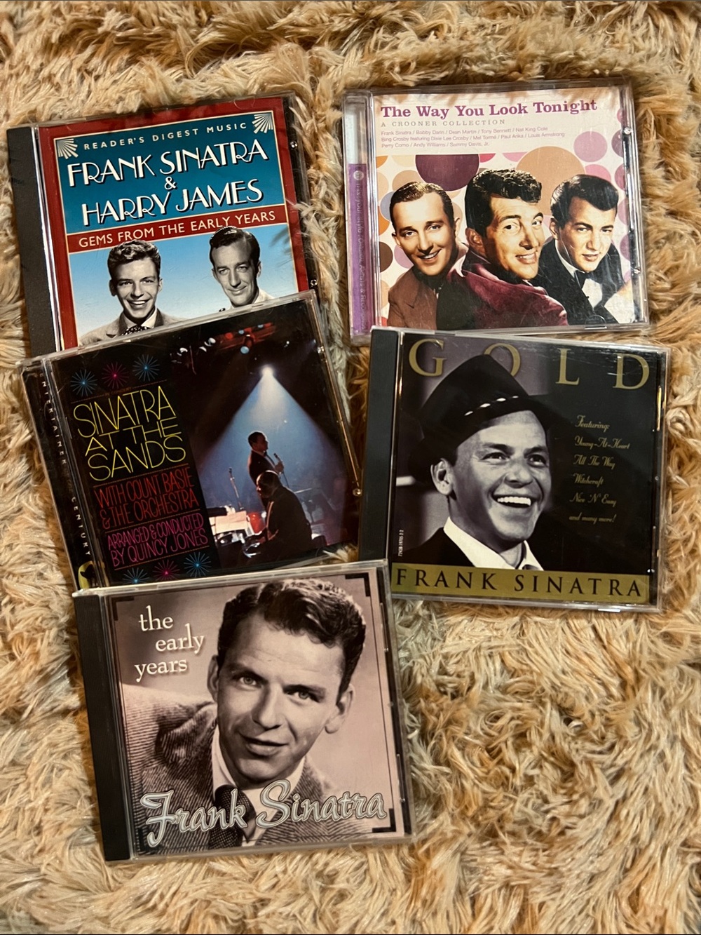 Frank Sinatra CD Set - x5 CDs / Classic Crooner Music